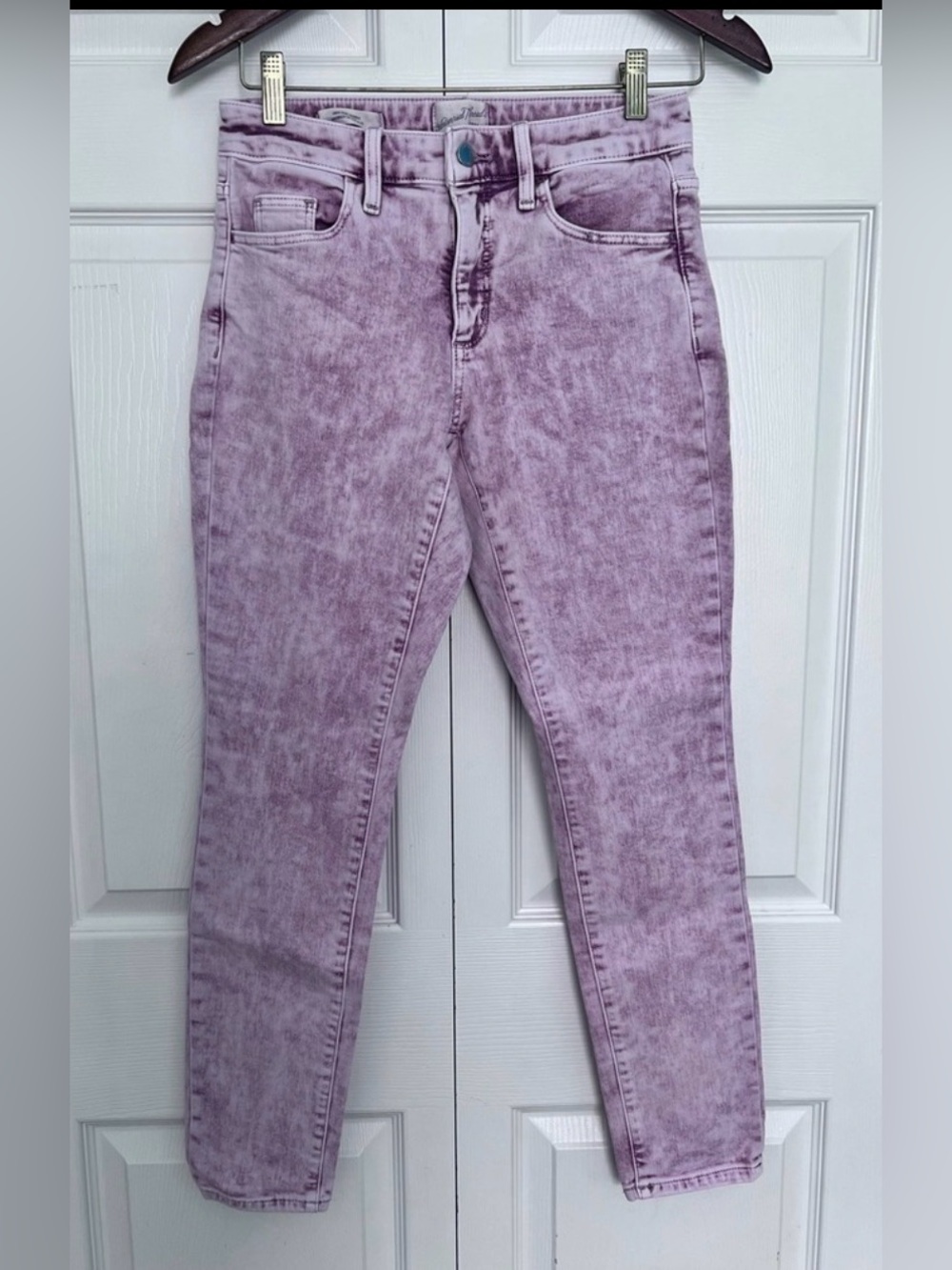 Universal Thread™ Pink Acid Wash High Rise Skinny Ankle Jeans-Size 0/25